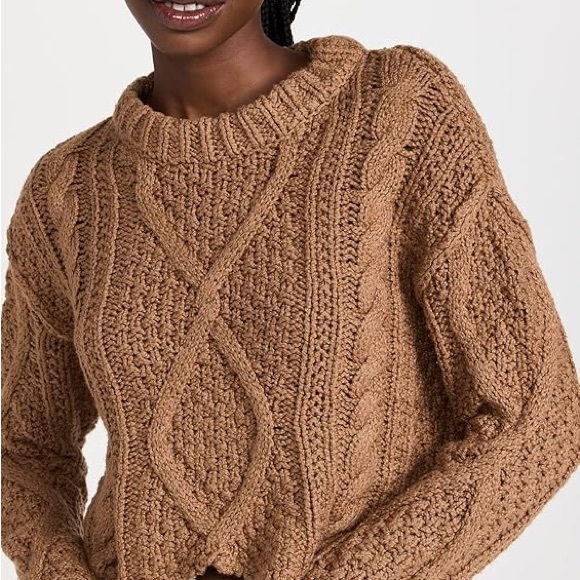 🔸NWT🔸Free People Cable Sweater - Picture 7 of 16